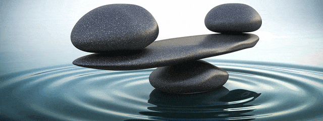 Stones-balancing-on-pool-of-water