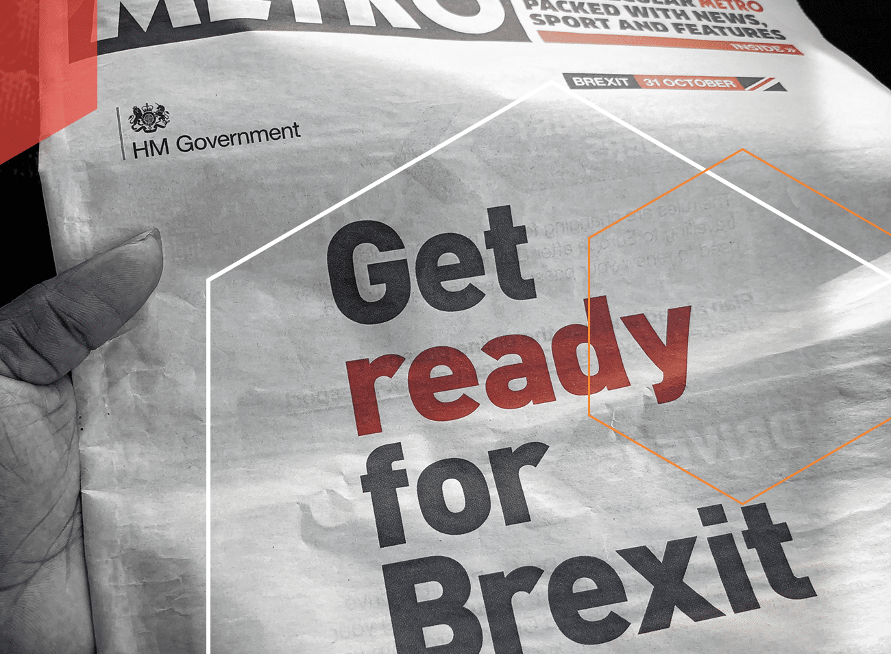 Brexit 2020 Newspaper Front Page